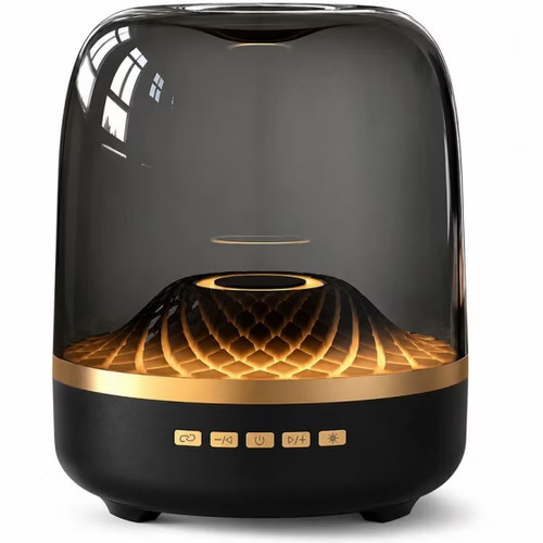 اسپیکر بلوتوثی چراغ دار مدل بیگ دایموند BIG DIAMOND با نور LED