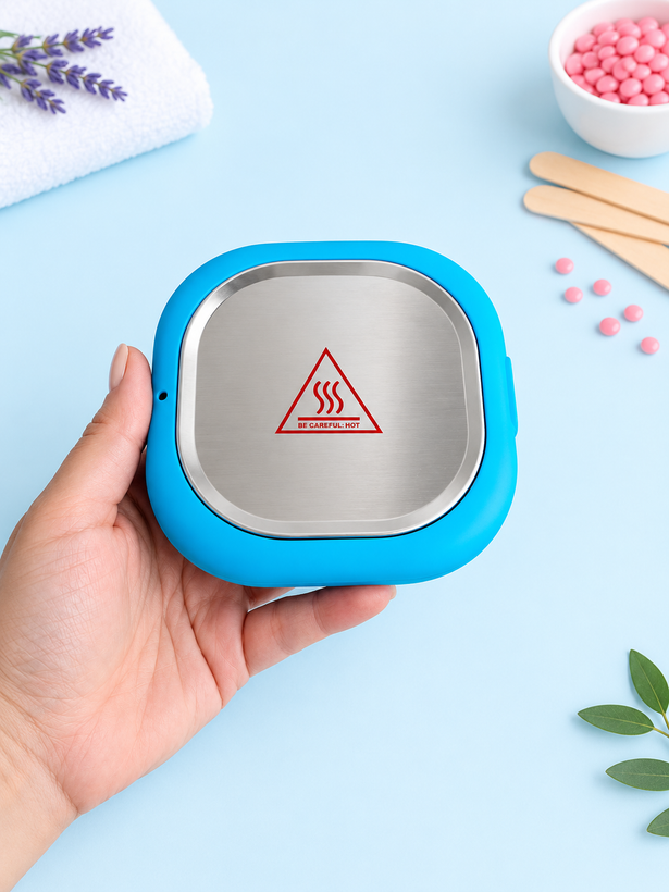 دستگاه ذوب وکس سیلیکونی تاشو Wax Warmer اورجینال | موم گرم کن 400 میلیلیتری 100 وات