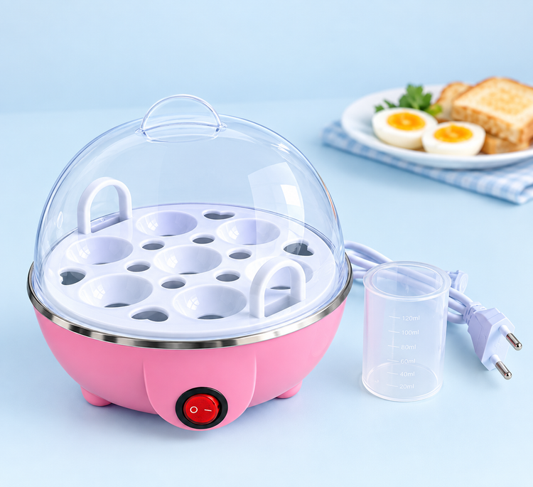 تخم مرغ پز برقی 7 عددی Big Boss Egg Genie | پخت بخار و خاموشی خودکار
